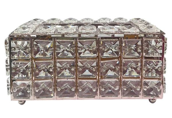 Porta Pincéis RETANGULAR ROSE A1501