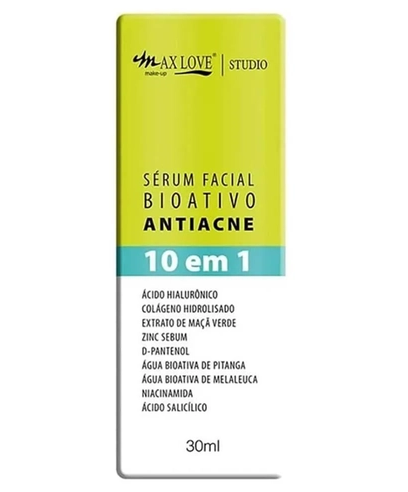 Sérum Bioativo Antiacne 10 em 1 - Max Love