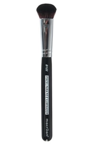 Pincel B122 Profissional para Pó e Iluminador - Macrilan