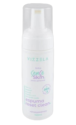 Espuma de Limpeza Reset Clean Sense Skin - Vizzela