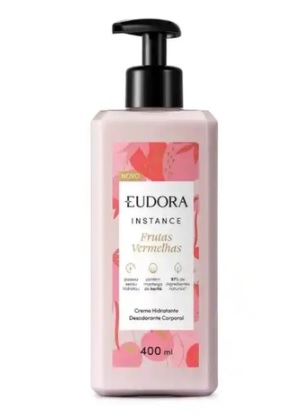 Hidratante Corporal Instance Frutas Vermelhas - Eudora