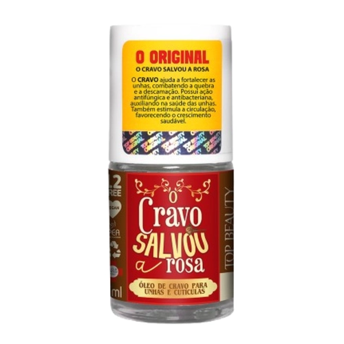 Óleo O Cravo Salvou a Rosa - Top Beauty