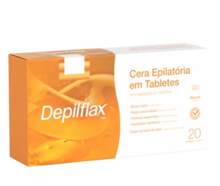 Cera Epilatória 1kg Natural - Depilflax