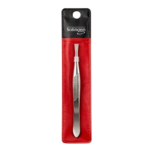 Pinça para Sobrancelha PRATA RETA - SOLINGEN