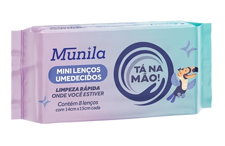Mini Lenços Umidecidos - Munila