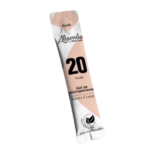 REFIL Gel de Alongamento ALL SMILE 20 Nude - Real Love