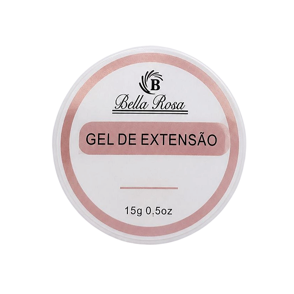 Gel de Extensão 15g PINK NUDE - Bella Rosa