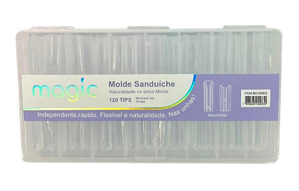 Molde Sanduíche Quadrado 00033 - Magic