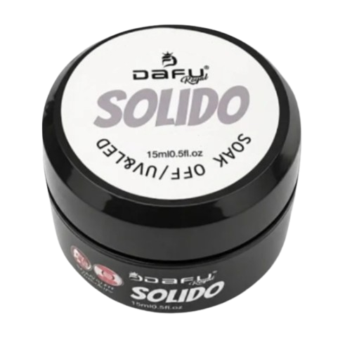 Gel Sólido 15ml WHITE - Dafu
