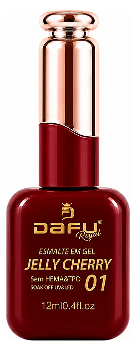 Esmalte em Gel Jelly CHERRY (EMRY-12V3) 01 - Dafu