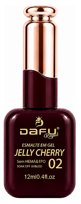 Esmalte em Gel Jelly CHERRY (EMRY-12V3) 02 - Dafu