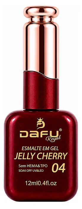 Esmalte em Gel Jelly CHERRY (EMRY-12V3) 04 - Dafu