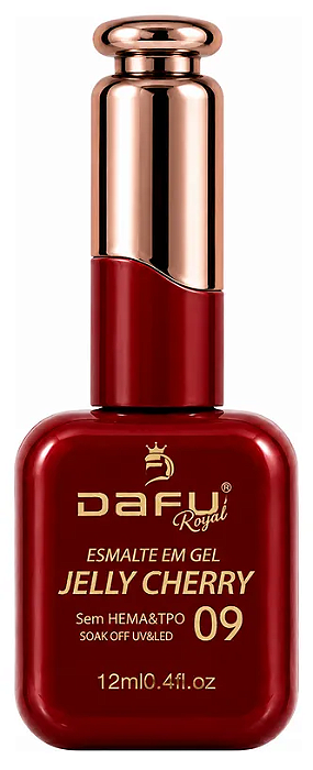 Esmalte em Gel Jelly CHERRY (EMRY-12V3) 09 - Dafu