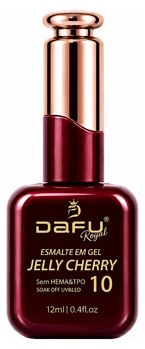 Esmalte em Gel Jelly CHERRY (EMRY-12V3) 10 - Dafu