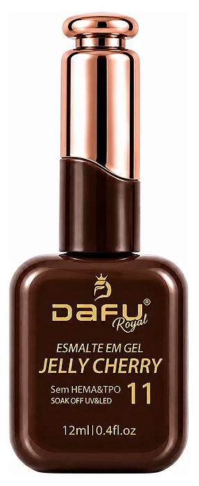 Esmalte em Gel Jelly CHERRY (EMRY-12V3) 12 - Dafu