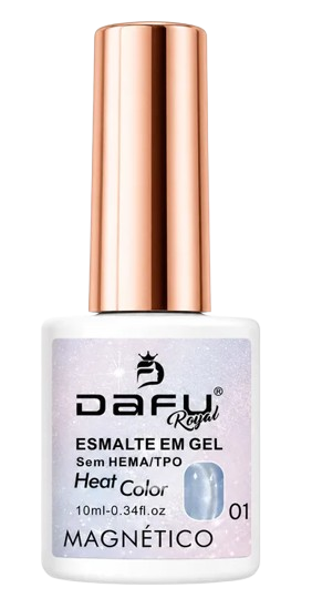 Esmalte em Gel Magnético Heat Color (MGRY1203) 01 - Dafu