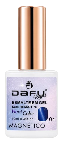 Esmalte em Gel Magnético Heat Color (MGRY1203) 04 - Dafu