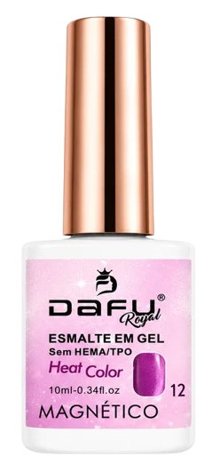 Esmalte em Gel Magnético Heat Color (MGRY1203) 12 - Dafu