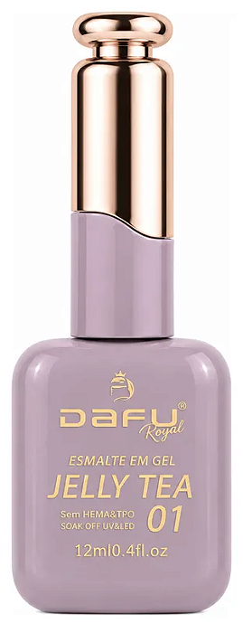 Esmalte em Gel Jelly TEA (EMRY-12T3) 01 - Dafu