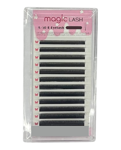 Cílios W Volume Egípcio 5D 0.07C* Mix (7-12) Formato U (1764) - Magic Lash