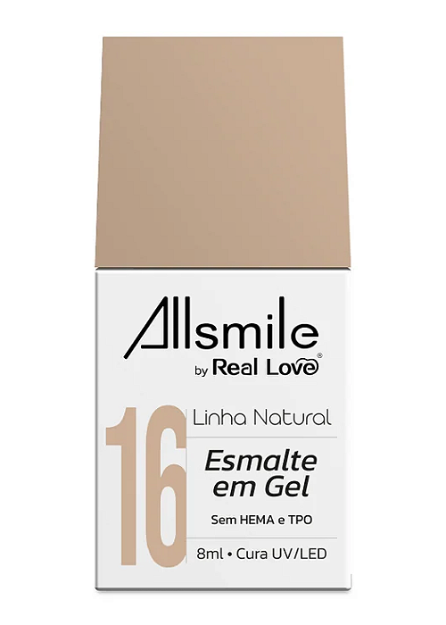 Esmalte em Gel All Smile 16 - Real Love
