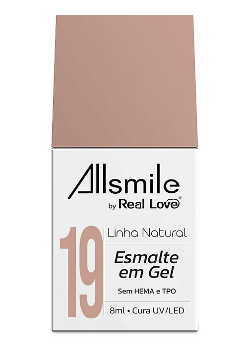 Esmalte em Gel All Smile 19 - Real Love
