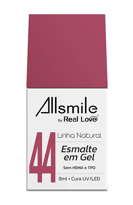 Esmalte em Gel All Smile 44 - Real Love