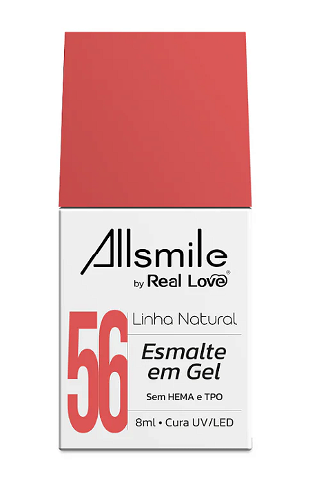 Esmalte em Gel All Smile 56 - Real Love