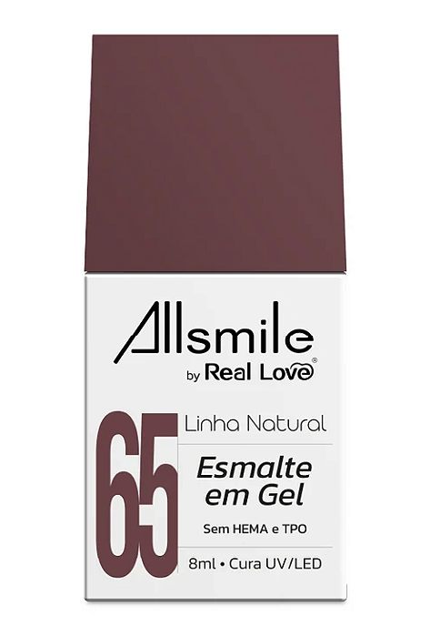 Esmalte em Gel All Smile 65 - Real Love