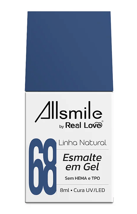 Esmalte em Gel All Smile 68 - Real Love