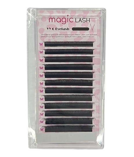Cílios YY Volume Brasileiro 0.07C* Unitário 10mm (1320) - Magic Lash