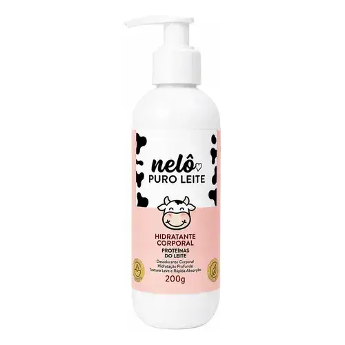Hidratante Corporal 200ml PURO LEITE - Nelô