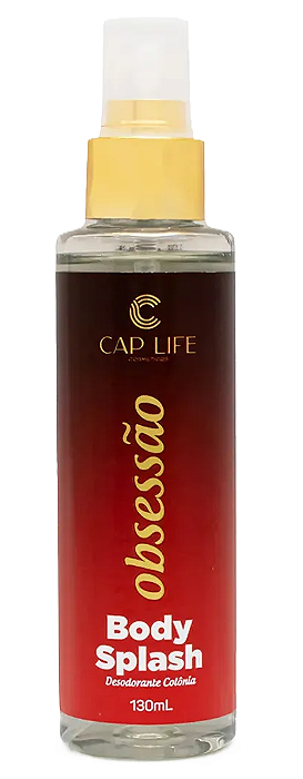 Body Splash 120ml Obsessão - Cap Life