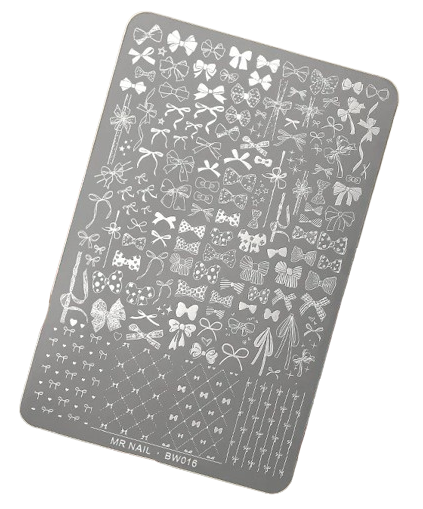 Placa de Carimbo BW016 (4251) - Mr Nail