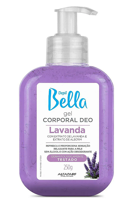 Gel Corporal 250g LAVANDA - Depil Bella