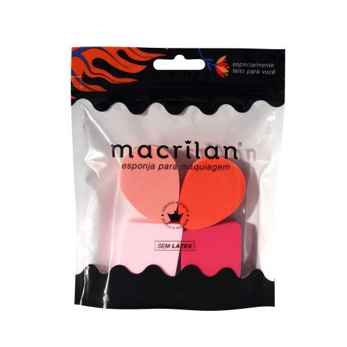 Kit com 4 Esponjas EP03 - Macrilan