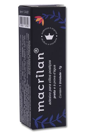 Cola para Cílios Postiços Preta CA-002 - Macrilan