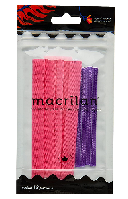 Kit Protetor de Pincéis para Maquiagem AC-01 - Macrilan