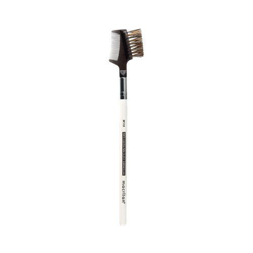 Pincel W119 Profissional Pente e Escova para Cílios e Sobrancelhas - Macrilan
