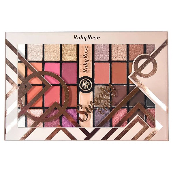 Paleta de Sombras Sweety Eyes - Ruby Rose