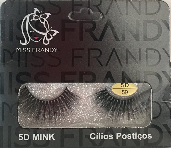 Cílios Postiços 5D Mink C19-12109 - Miss Frandy