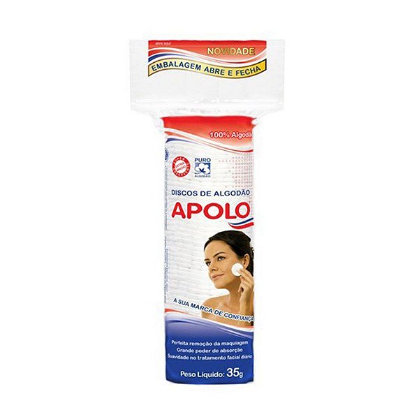 Algodão Disco 35g - Apolo
