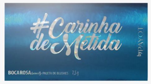 Paleta de Blush #CarinhadeMetida - Boca Rosa