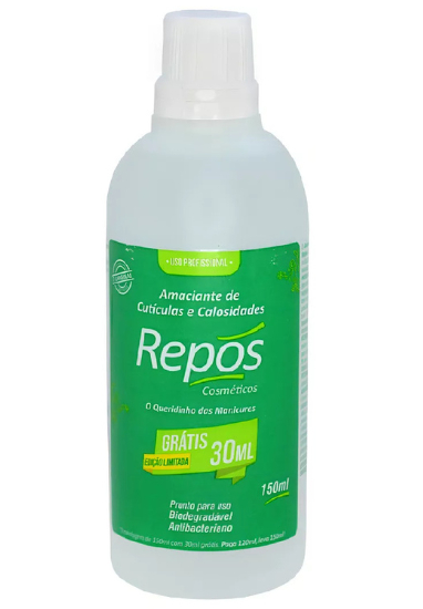 Amaciante de Cutículas e Calosidades Liquido 150ml - Repos