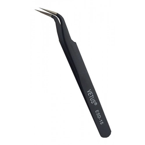 Pinça Curva PRETA ESD-15 - VETUS