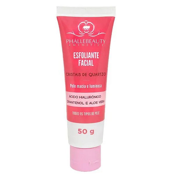 Esfoliante Facial Cristais de Quartzo - PhálleBeauty