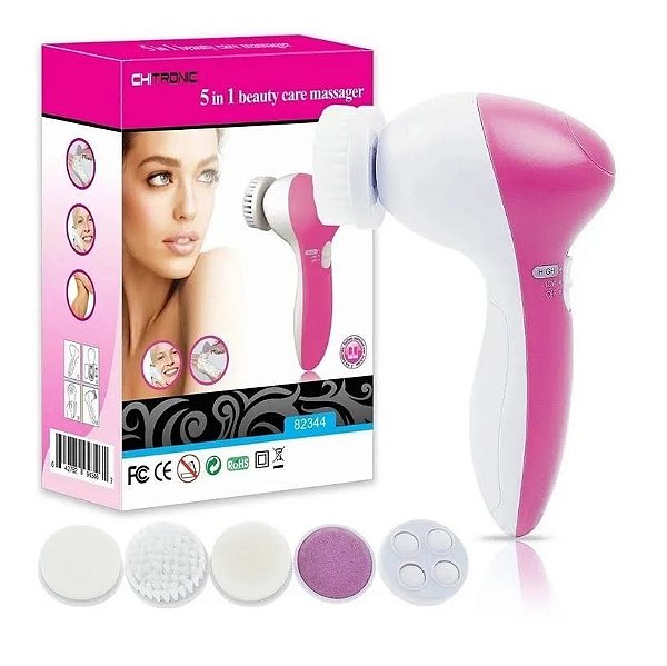 Massageador Facial 5 Em 1 Limpeza Rosto