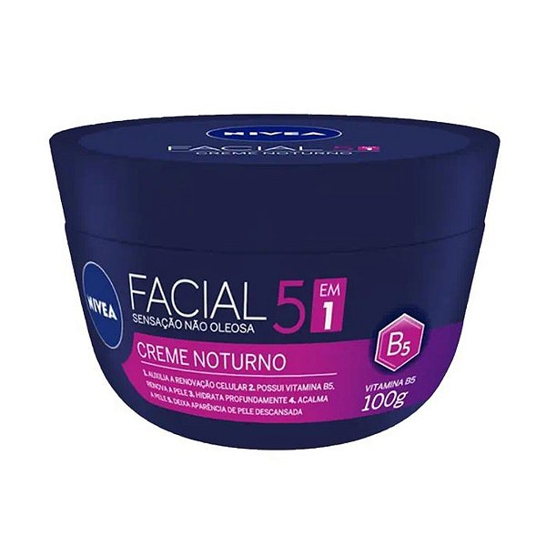 Creme Facial Noturno 5 em 1 - Nívea