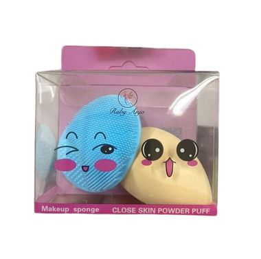 Kit com Esponja Gota + Haste de Limpeza - Ruby Anjo