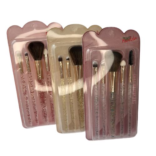 Kit com 5 Pincéis Glitter - Mandala